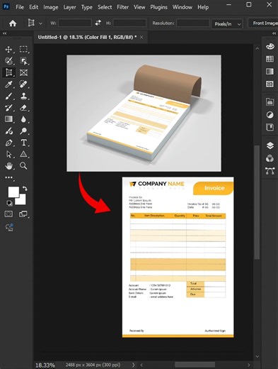 Adobe Photoshop Tips 2026 - for using the Perspective Crop Tool to align documents