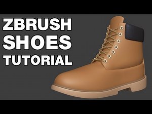 How To Create Shoes in ZBrush