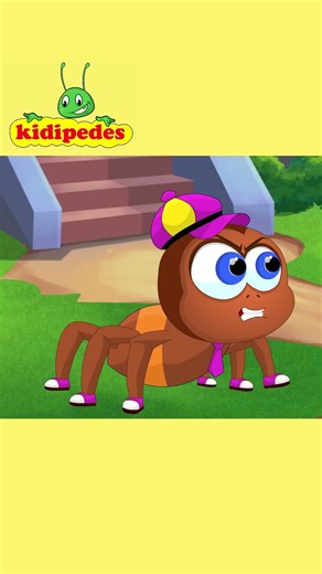 Incy Wincy Spider🕷️| Children Nursery Rhymes & Kids Songs | Preschool & Kindergarten | Kidipedes