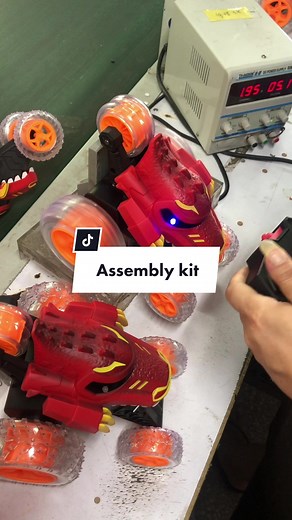 Make a stunt car 🚜#stuntcar #rccar #factory #assembly #tiktokph #tiktokid #fyp #mxwfactory