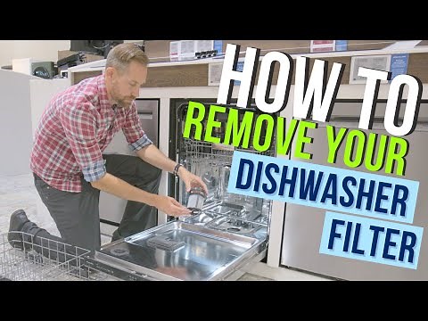 How To Remove Your KitchenAid Dishwasher Filter KDTE204KPSS