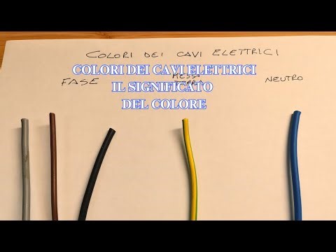 Electrical Wire Colors. The Meaning of Colors