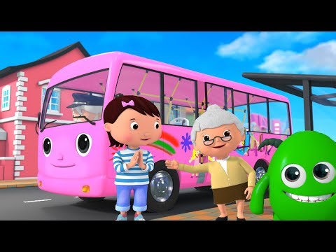 Learn Rainbow Colors with Fun Buses | Color Learning Song for Kids | LBB