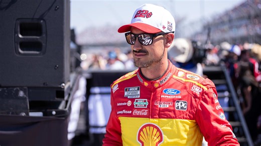 Joey Logano penalized before NASCAR Cup race at Kansas