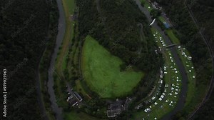 Exploring the beauty of Bourscheid Castle and its lush landscape