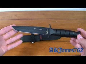 MTECH USA Rescue Team Fixed Blade Knife Review