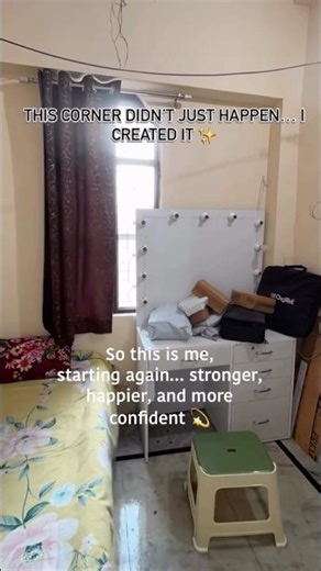 after marriage lifevanity corner setupmakeup journeybeauty content creator