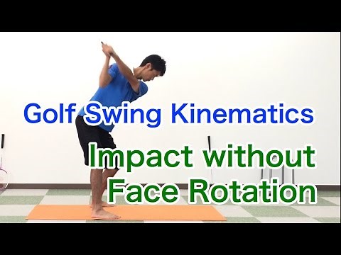 Golf Swing Kinematics Japan / Don't use the face rotation on the impact zone! like Spieth, Dustin