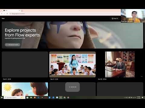 Module 3 - Làm chủ Flow: Tổng quan, hướng dẫn tạo ảnh và chuyển văn bản sang video bằng Flow.