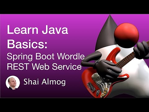 Java Basics - Spring Boot Wordle REST Service | Learn to code