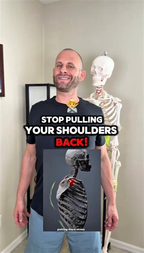 180K views · 1.6K reactions | Think pulling your shoulders back fixes...