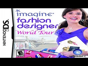 Imagine Fashion Designer World Tour Gameplay Nintendo DS