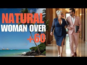 Natural Older Woman Over 60: The Irresistible Charm That Captivates Every Glance!