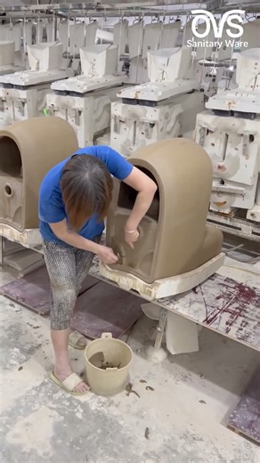 Which Parts of the Toilet Need to Be Trimmed？ #toilet #factory