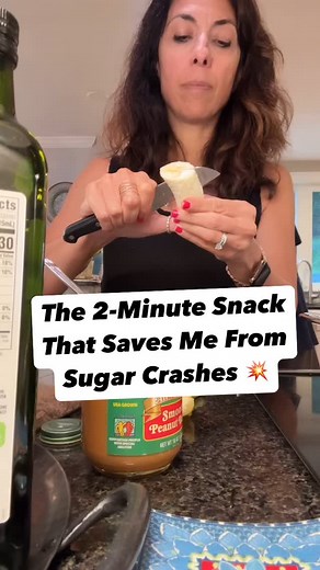 If you like this quick snack recipe, you’ll love my free Blood Sugar Balance Snack Pack, packed with easy, satisfying snack ideas to keep energy steady and cravings low. Comment “SNACK” below and I’ll send it your way!🙌🏻😎 This is one of our favorite 3-minute snacks…sweet, satisfying, and secretly smart for blood sugar 🍌💫 Just slice a 1/2 banana lengthwise, add real peanut butter, sprinkle on Ceylon cinnamon and a few dark chocolate chips, and that’s it. The healthy fats and fiber from the n