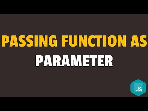How to Pass Function Name as Parameter in Javascript