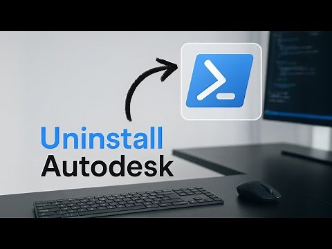 How To Uninstall All Autodesk Products At Once In Windows 10, 11