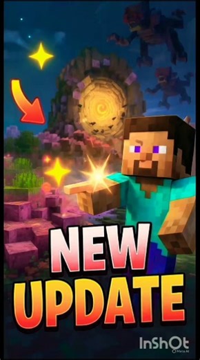 Minecraft NEW UPDATE 2026 Is HERE! 😱 New Portal + Mobs #minecraft#viralshort#minecraftcomedy