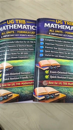 ug trb mathematics MCQs with Detailed solutions booklets available for con 9384686847
