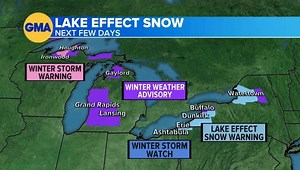 First Arctic push of air moving south now… and models trying to make it SO COLD next week Texas to Michigan. Take a listen. | Ginger Zee