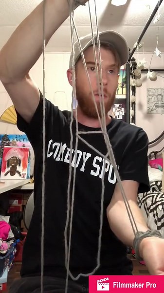 TRYING ARM KNITTING!