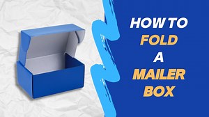 Watch How to fold a mailer box ﹙9x6x4 inch﹚ on Amazon Live