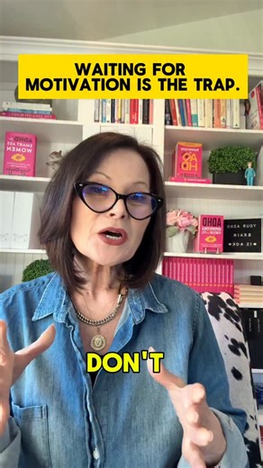 ADHD for Smart Ass Women 🤓 on Instagram: "You don’t have a motivation problem. You have a starting problem. ADHD brains don’t move because they’re inspired. They move once there’s momentum. That’s why waiting to “feel ready” keeps you stuck—and why starting messy changes everything. What’s one tiny start you could make today without overthinking it? Link in bio to learn how to work with your ADHD brain. #adhdwomen #adhd #adhdtips #selfhelp #neurodivergent"