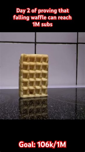 Day 2 of proving that falling waffle can reach 1M subs