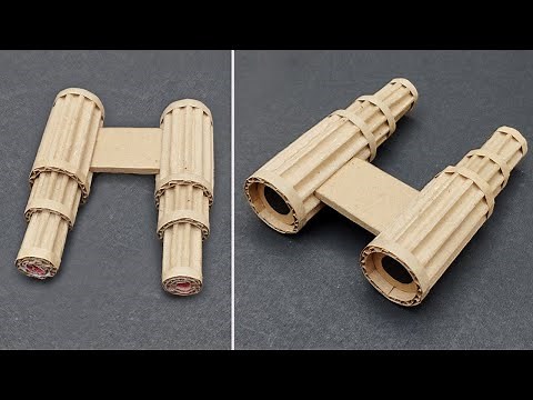 How to make binoculars at home | Cardboard binoculars | Cardboard toys