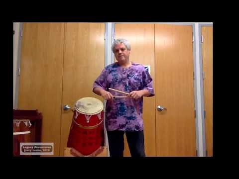 Legacy Percussion 3: Agbekor master drum: "Atsimevu" (Ewe people of Ghana)