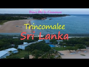 Aerial View of Trincomalee | Trinco Blu by Cinnamon, Uppuveli Beach, Trinco, Sri Lanka | DJI Spark