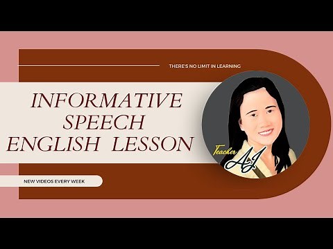 What is Informative Speech?