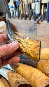 2.9K reactions · 36 shares | Happy Workbench Wednesday! Flat priming horn fresh off the workbench and head to its new home. I’ll definitely be making a few more of these. Hope you’re having a great day! As always… Keep the Fire Burning! #hornandfiber #powderhorn #flathorn #priminghorn #customorder #blackpowder #muzzleloading #muzzleloader #flintlocks #functionalart #etsystore #workbenchwednesday | Horn and Fiber | Facebook