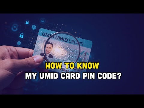 How To Know My Umid Card Pin Code?