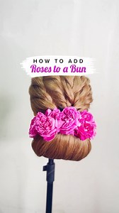18K views · 24 reactions | ROSE DAY SPECIAL; Bun with Roses . . On...