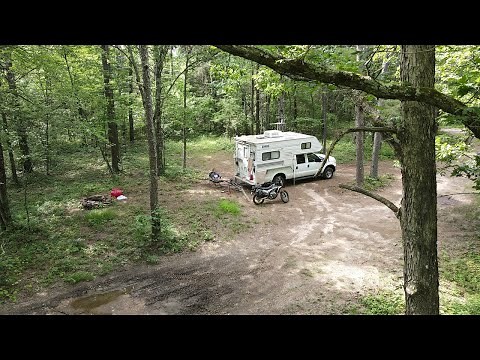 Piney Creeks Wildlife Management Area - Mill Creek Waterfall - Boondocking - Ozark National Forest