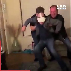 10M views · 39K reactions | Some people just aren't cut out for virtual reality  | LADbible | Facebook