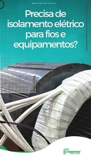Fibertex Produtos Têxteis on Instagram: "As fitas de isolamento elétrico da Fibertex são desenvolvidas para resolver problemas críticos de segurança, desempenho e durabilidade em aplicações elétricas e industriais ⚡🔧 Produzidas com materiais técnicos de alta performance, elas oferecem excelente isolação elétrica, resistência térmica, estabilidade dimensional e ótima performance mesmo em ambientes severos. O resultado? Menos falhas, mais confiabilidade e maior vida útil dos sistemas. ✅ Diferenci