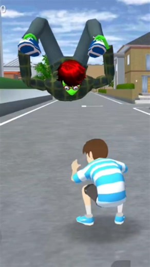 The yuta are trying to hide from a ghost! #sakuraschoolsimulator #サクラスクールシミュレーター #shorts #trending