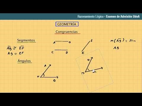 Congruencia de segmentos y ángulos. Punto medio y bisectriz.