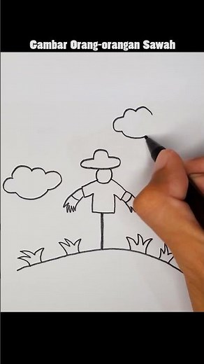 Gambar Orang orangan Sawah