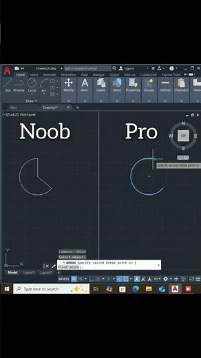 autocad tips and tricks 💡 #autoacd #tutorial