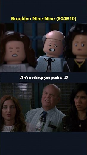 Holt's Horrible Choir #lego #brooklynninenine #animation #blender