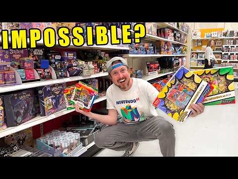 I Tried Finding EVERY Pokemon Pack in One Night!