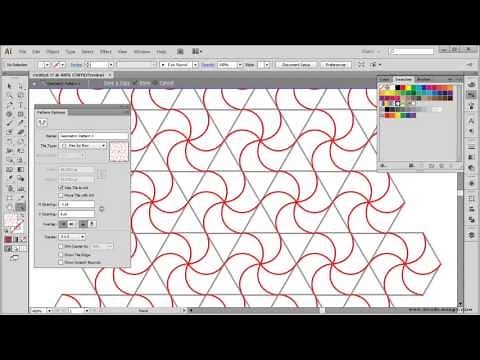 How to Create A Geometric Pattern - Illustrator Tutorial