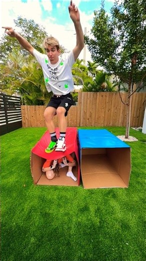 DON'T Jump on the WRONG Box!! 😱😱