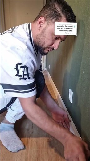 Perfect caulk lines every single time #floorinstallation #satisfying #craftsmanship