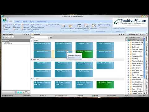 SYSPRO Tips - How to Export and Import Favorites in SYSPRO