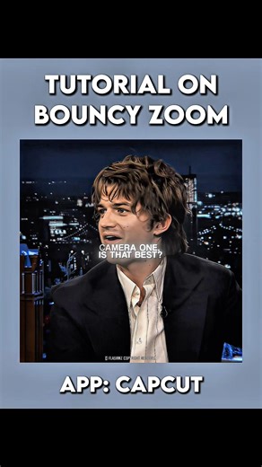 Bouncy Zoom Tutorial in CapCut