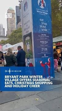 Bryant Park Winter Village offers seasonal eats, Christmas shopping and holiday cheer